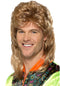 Blonde and Brown Mullet Wig